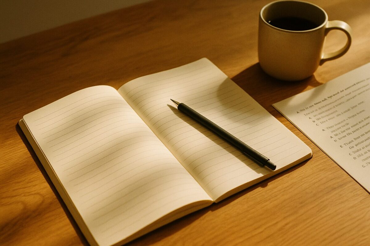 TOEIC300点台から900点を目指す社会人の英語学習デスク