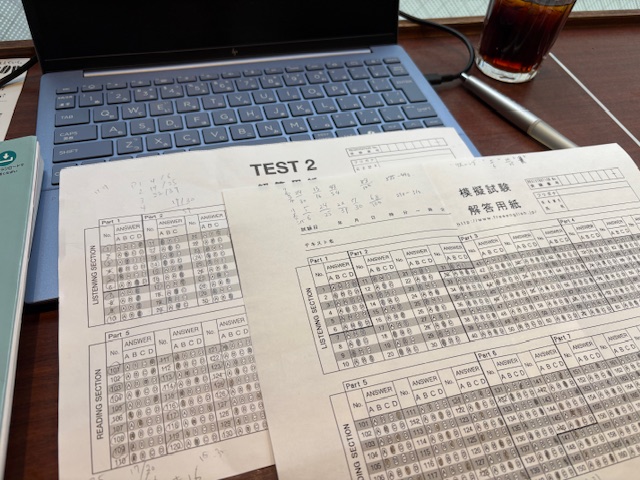 公式問題集を復習して同じ回を解き直したら、L59→68／R50→83、手付かず16→8。伸びが見えず飽きていた独学に“効いた感”が戻った日。