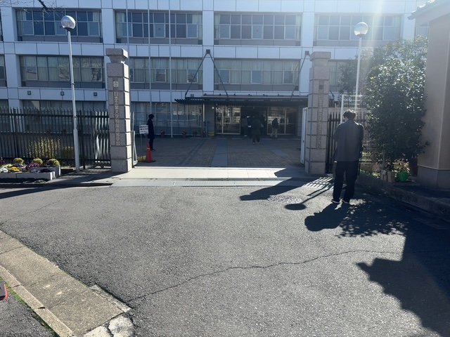 TOEIC試験会場の入口